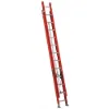 LOUISVILLE LADDER 24-FOOT FIBERGLASS EXTENSION LADDER, FE3224