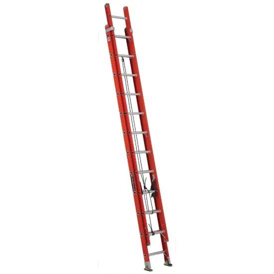 LOUISVILLE LADDER 24-FOOT FIBERGLASS EXTENSION LADDER, FE3224