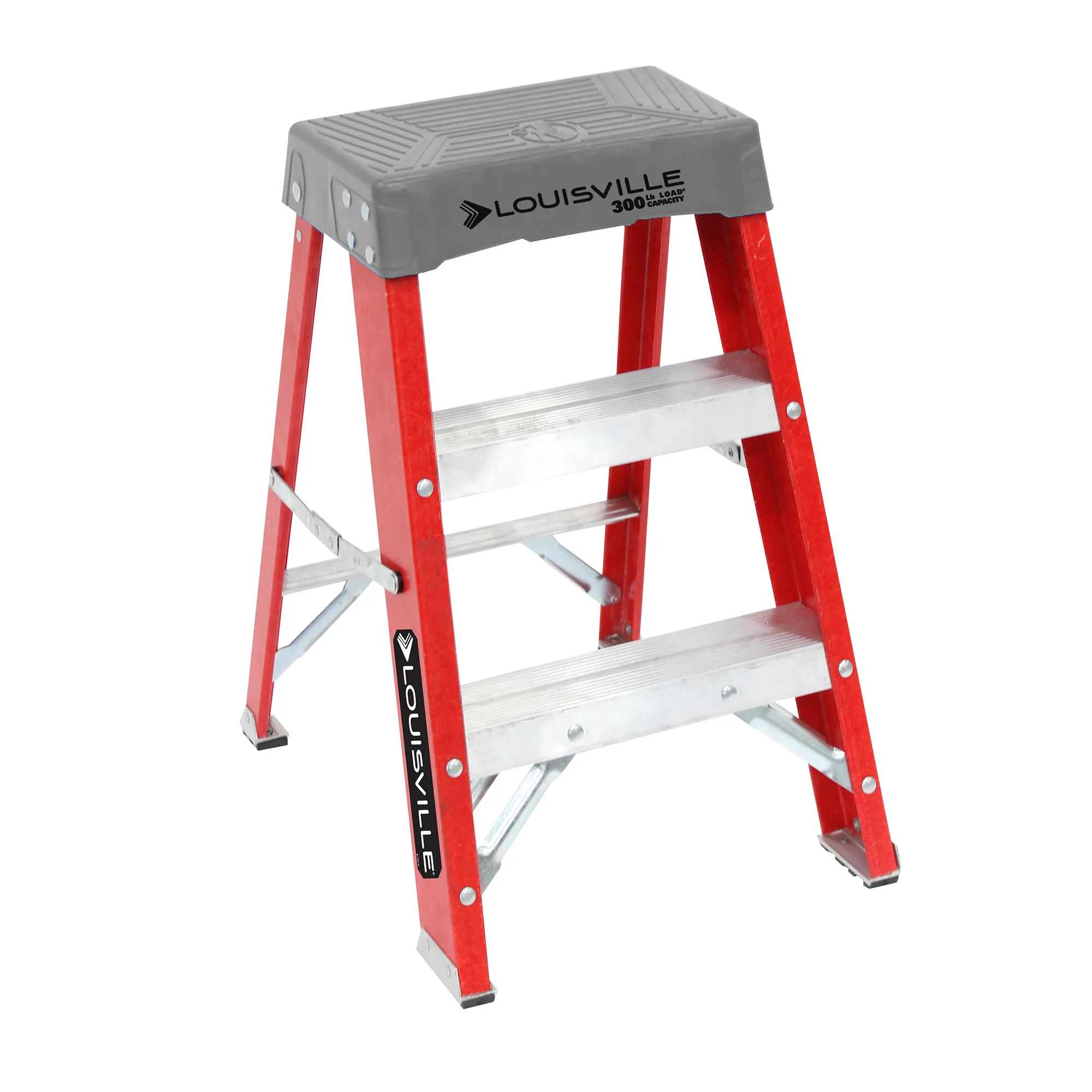 2-FOOT FIBERGLASS STEP STOOL LADDER, FS1502 | Louisville Ladder