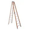 LOUISVILLE LADDER 12-FOOT FIBERGLASS STEP LADDER, FS1512