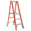 LOUISVILLE LADDER 3-FOOT FIBERGLASS PINNACLE PRO PLATFORM LADDER, FXP1703