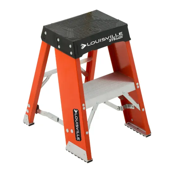 LOUISVILLE LADDER 2-FOOT FIBERGLASS STEP STAND, FY8002