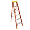 LOUISVILLE LADDER 6-FOOT FIBERGLASS STEP LADDER, L-3016-06