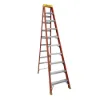LOUISVILLE LADDER 10-FOOT FIBERGLASS STEP LADDER, L-3016-10
