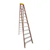 LOUISVILLE LADDER 12-FOOT FIBERGLASS STEP LADDER, L-3016-12