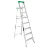 LOUISVILLE LADDER 8-FOOT ALUMINUM STEP LADDER, AS4008