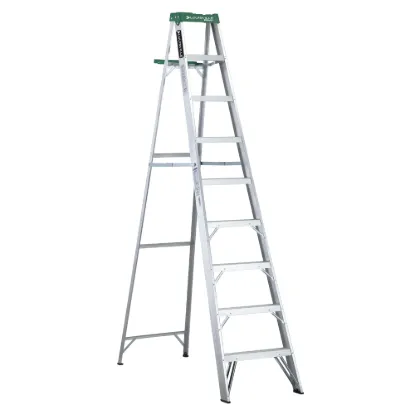 LOUISVILLE LADDER 9-FOOT ALUMINUM STEP LADDER, AS4009