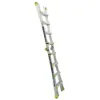 LOUISVILLE LADDER 18-FOOT ALUMINUM MULTIPURPOSE LADDER, L-2099-18 - Image 4