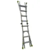 LOUISVILLE LADDER 18-FOOT ALUMINUM MULTIPURPOSE LADDER, L-2099-18 - Image 5