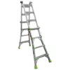 LOUISVILLE LADDER 18-FOOT ALUMINUM MULTIPURPOSE LADDER, L-2099-18 - Image 6
