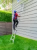 LOUISVILLE LADDER 18-FOOT ALUMINUM MULTIPURPOSE LADDER, L-2099-18 - Image 11