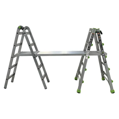 LOUISVILLE LADDER 22-FOOT ALUMINUM MULTIPURPOSE LADDER, L-2099-22