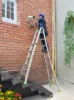 LOUISVILLE LADDER 22-FOOT ALUMINUM MULTIPURPOSE LADDER, L-2099-22 - Image 9