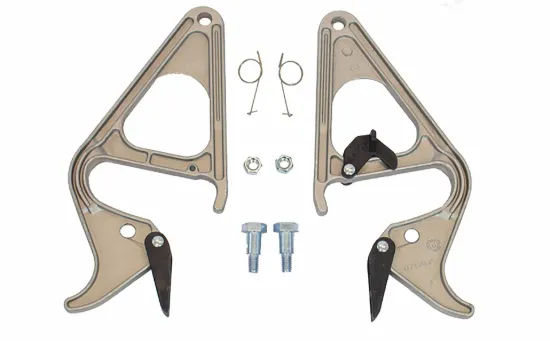 LOUISVILLE LADDER RUNGLOCK KIT-“D”-FG., PK100C