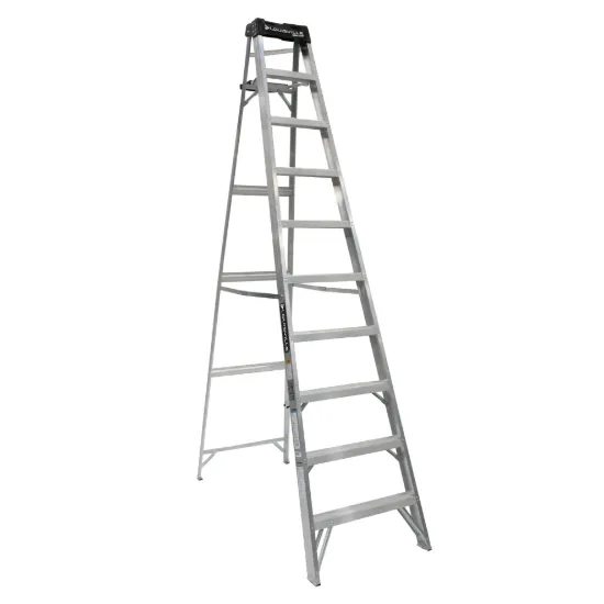LOUISVILLE LADDER 10-FOOT ALUMINUM STEP LADDER, AS3010