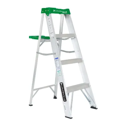 LOUISVILLE LADDER 4-FOOT ALUMINUM STEP LADDER, AS4004