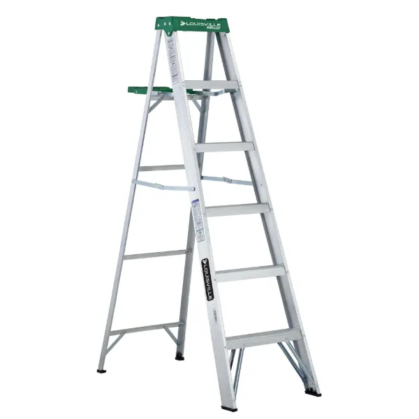 LOUISVILLE LADDER 6-FOOT ALUMINUM STEP LADDER, AS4006