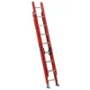 LOUISVILLE LADDER 16-FOOT FIBERGLASS EXTENSION LADDER, FE3216