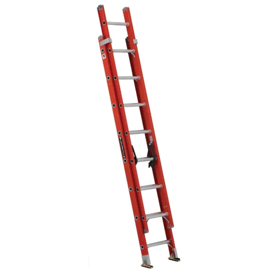 LOUISVILLE LADDER 16-FOOT FIBERGLASS EXTENSION LADDER, FE3216