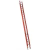LOUISVILLE LADDER 40-FOOT FIBERGLASS EXTENSION LADDER, FE3240