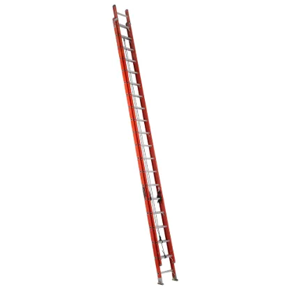 LOUISVILLE LADDER 40-FOOT FIBERGLASS EXTENSION LADDER, FE3240