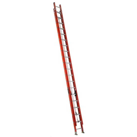 LOUISVILLE LADDER 40-FOOT FIBERGLASS EXTENSION LADDER, FE3240