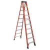 LOUISVILLE LADDER 10-FOOT FIBERGLASS STEP LADDER, FS1410HD