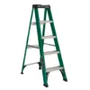 LOUISVILLE LADDER 5-FOOT FIBERGLASS STEP LADDER, FS4005