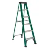 LOUISVILLE LADDER 6-FOOT FIBERGLASS STEP LADDER, FS4006