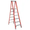 LOUISVILLE LADDER 6-FOOT FIBERGLASS PINNACLE PRO PLATFORM LADDER, FXP1706