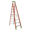 LOUISVILLE LADDER 10-FOOT FIBERGLASS CROSS STEP LADDER, FXS1510 - Image 2
