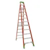 LOUISVILLE LADDER 12-FOOT FIBERGLASS CROSS STEP LADDER, FXS1512 - Image 2