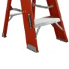 LOUISVILLE LADDER 2-FOOT FIBERGLASS STEP STOOL WITH CASTERS AND HANDLE, FY8002-S55S56 - Image 3