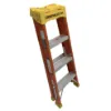LOUISVILLE LADDER 4-FOOT FIBERGLASS STEP LADDER, L-3016-04 - Image 3