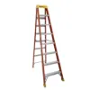 LOUISVILLE LADDER 8-FOOT FIBERGLASS STEP LADDER, L-3016-08