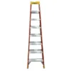 LOUISVILLE LADDER 8-FOOT FIBERGLASS STEP LADDER, L-3016-08 - Image 3