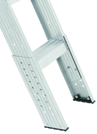 Louisville Ladder 25.5x54 Aluminium Attic Ladder, 375-pound Load Capacity,  AEE2510