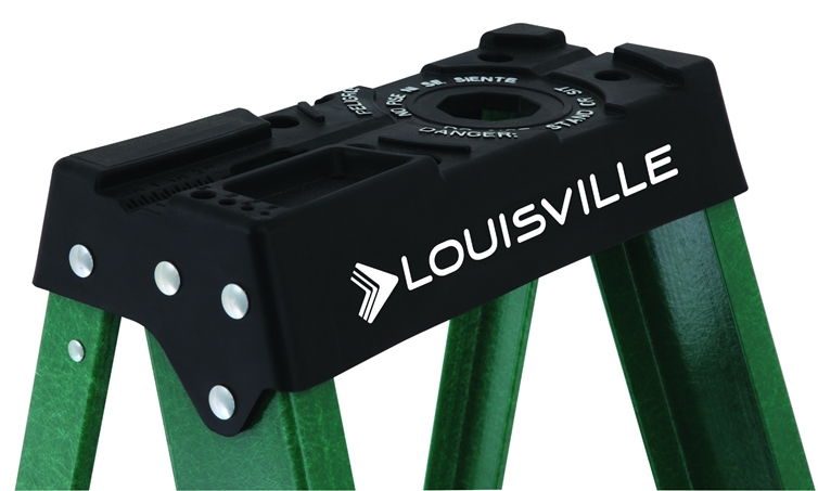Louisville Ladder 7' Fiberglass Step Ladder, 225-lb Capacity, W-3217-07 