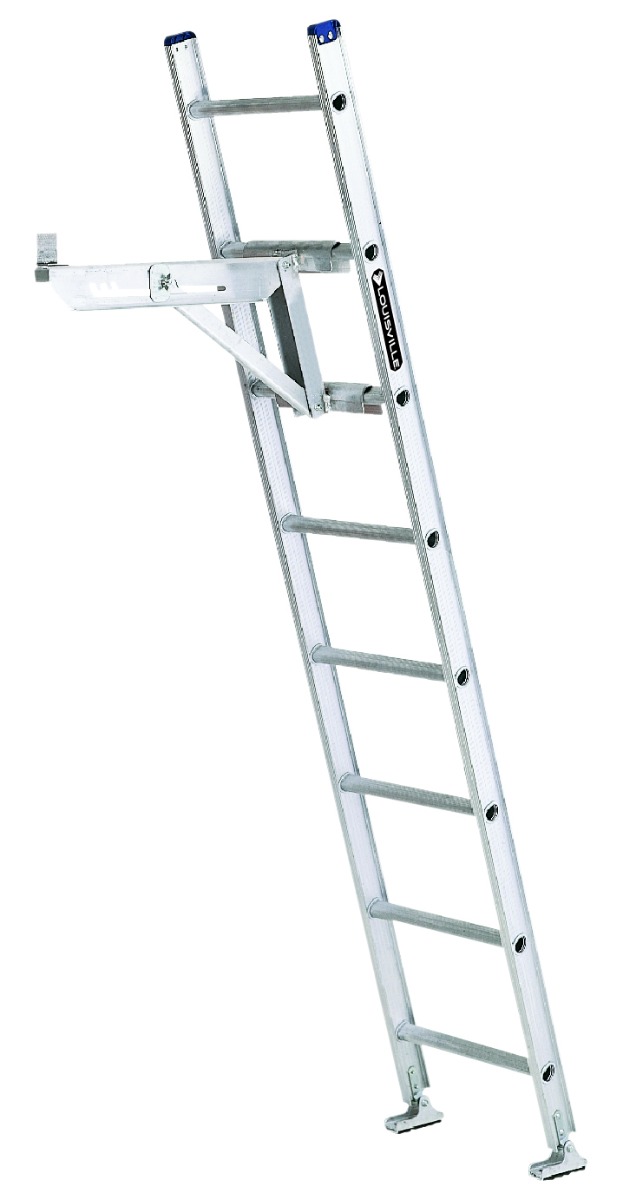 Louisville Ladder 40-Foot Aluminum Extension Ladder, Type II, 225-pound  Load Capacity, AE4240PG