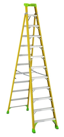 Louisville Ladder - 12 ft Fiberglass Standard Step Ladder Type IA -  Murdoch's