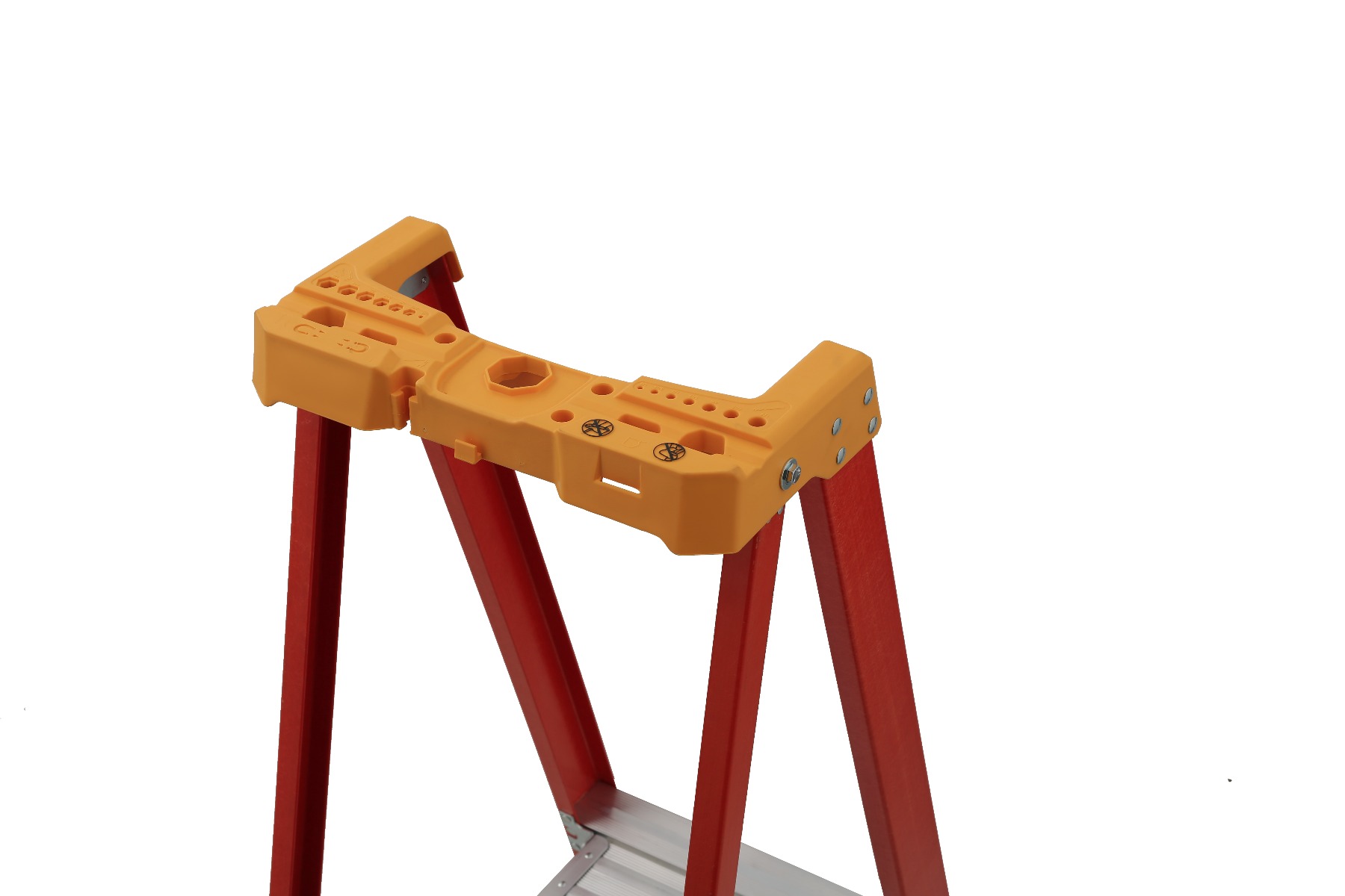 Louisville Ladder 4 Foot Fiberglass Pinnacle Pro Platform Platform