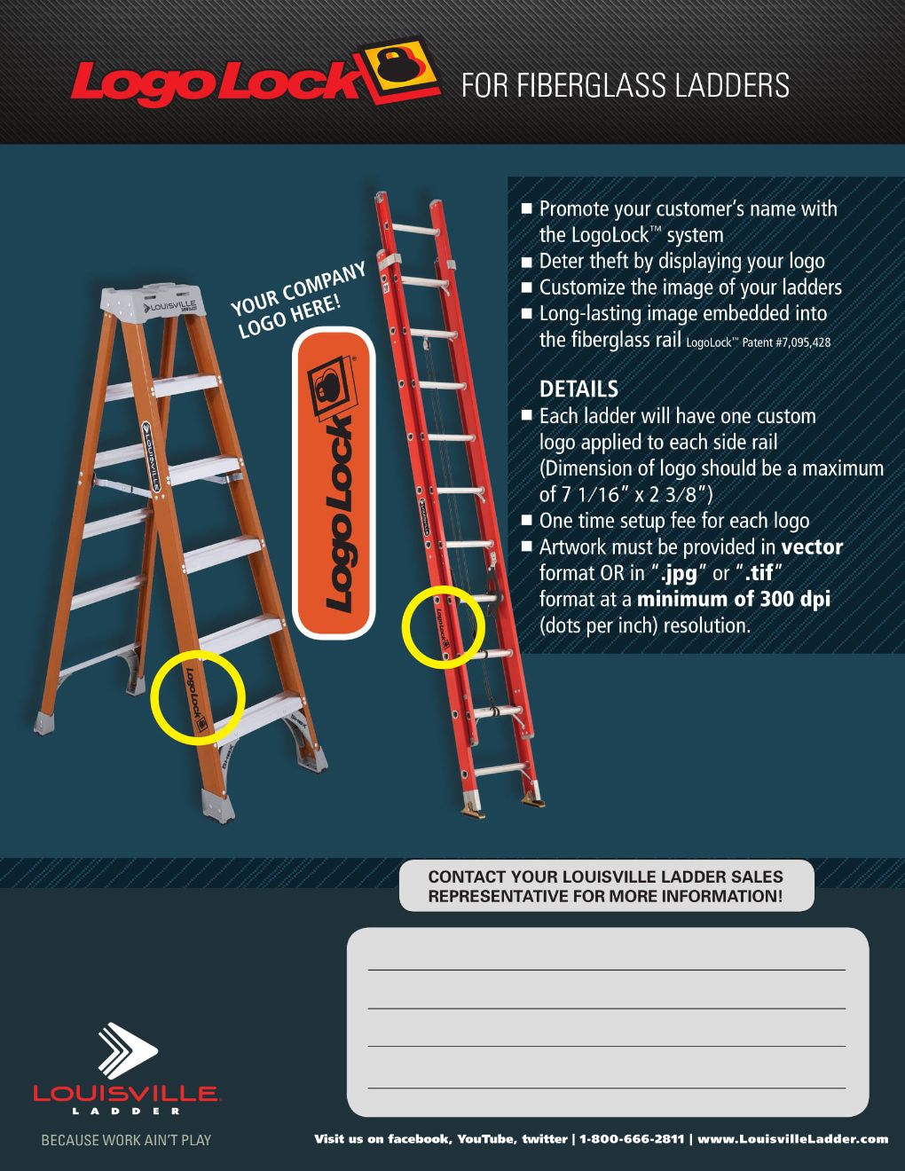 Marketing Materials | Louisville Ladder