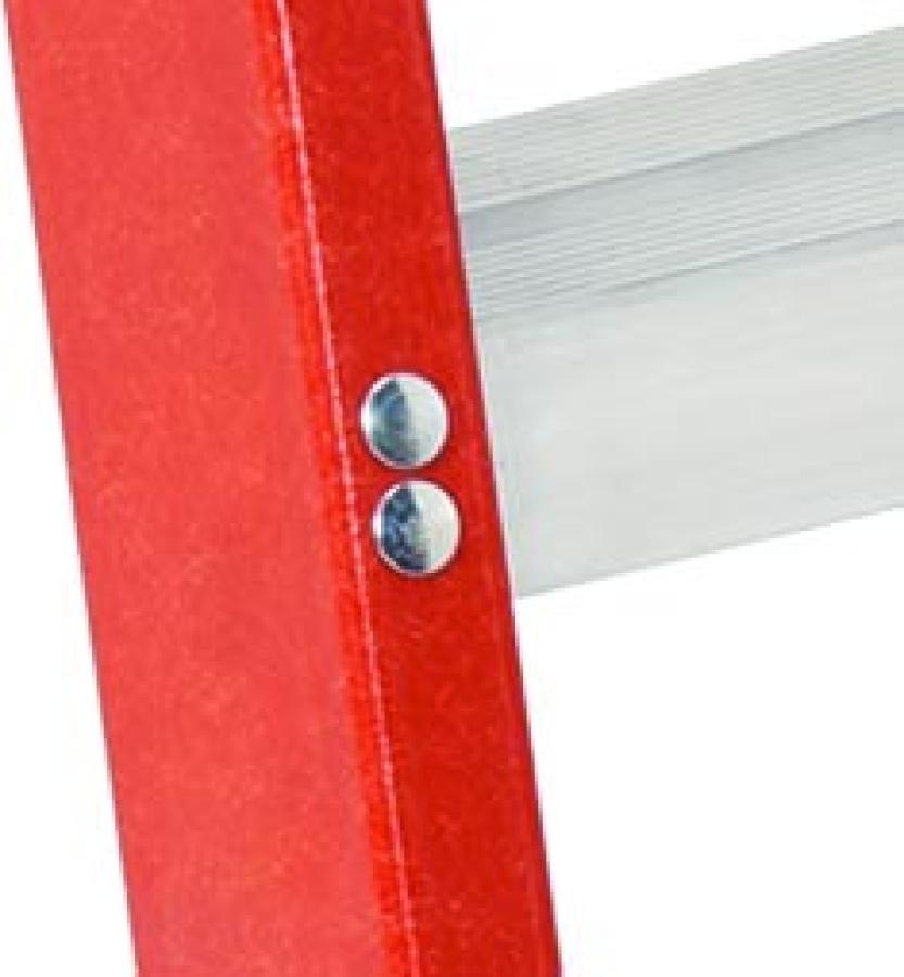 FM1500 Series Fiberglass Twin Front Ladders - All Sizes